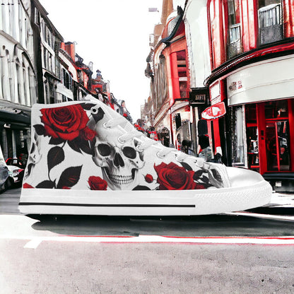 Skulls Roses Deluxe Women - Freaky Shoes®