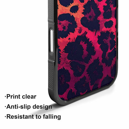 iPhone 17 Case — Leopard Print Dark Seamless Animal Print, Custom Phone Case