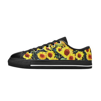 WOMEN'S Sunflowers Art 5 Canvas Cottagecore Sneakers