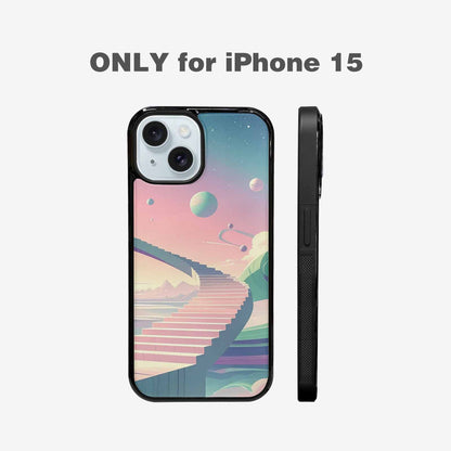 iPhone 15 Case — 1930s European Surrealist Art Style Dreamlike, Custom Designed Case Cover