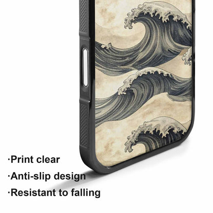 iPhone 17 Case — Vintage Americana Wave Retro Vintage, Custom Art Phone Cover