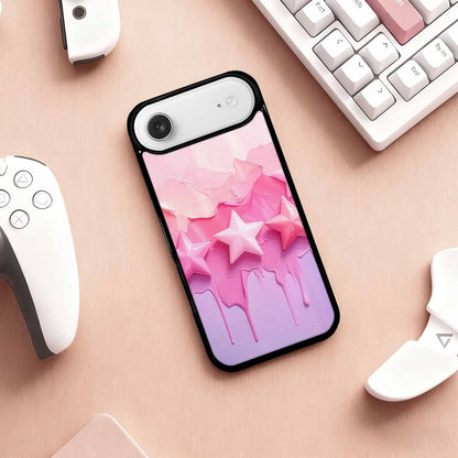 iPhone 17 Air Case — Seamless Repeating Pattern Of Overlapping Galaxy, Custom Art Phone Cover