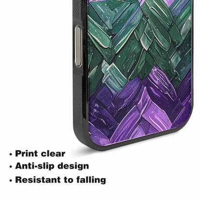 iPhone 15 Pro Max Case — Genderqueer Flag Color Theme Small Rainbow, Custom Phone Case