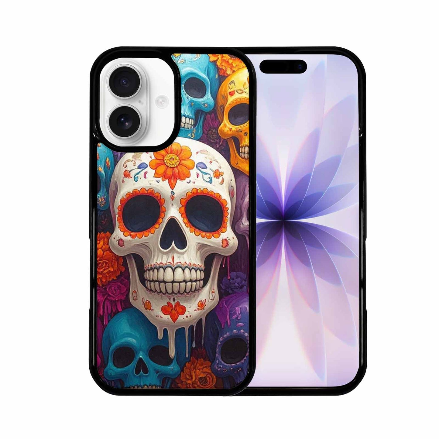 iPhone 17 Case — Sugar Skullsmelting Sugar Skulls V0q Gothic, Original Design Phone Case