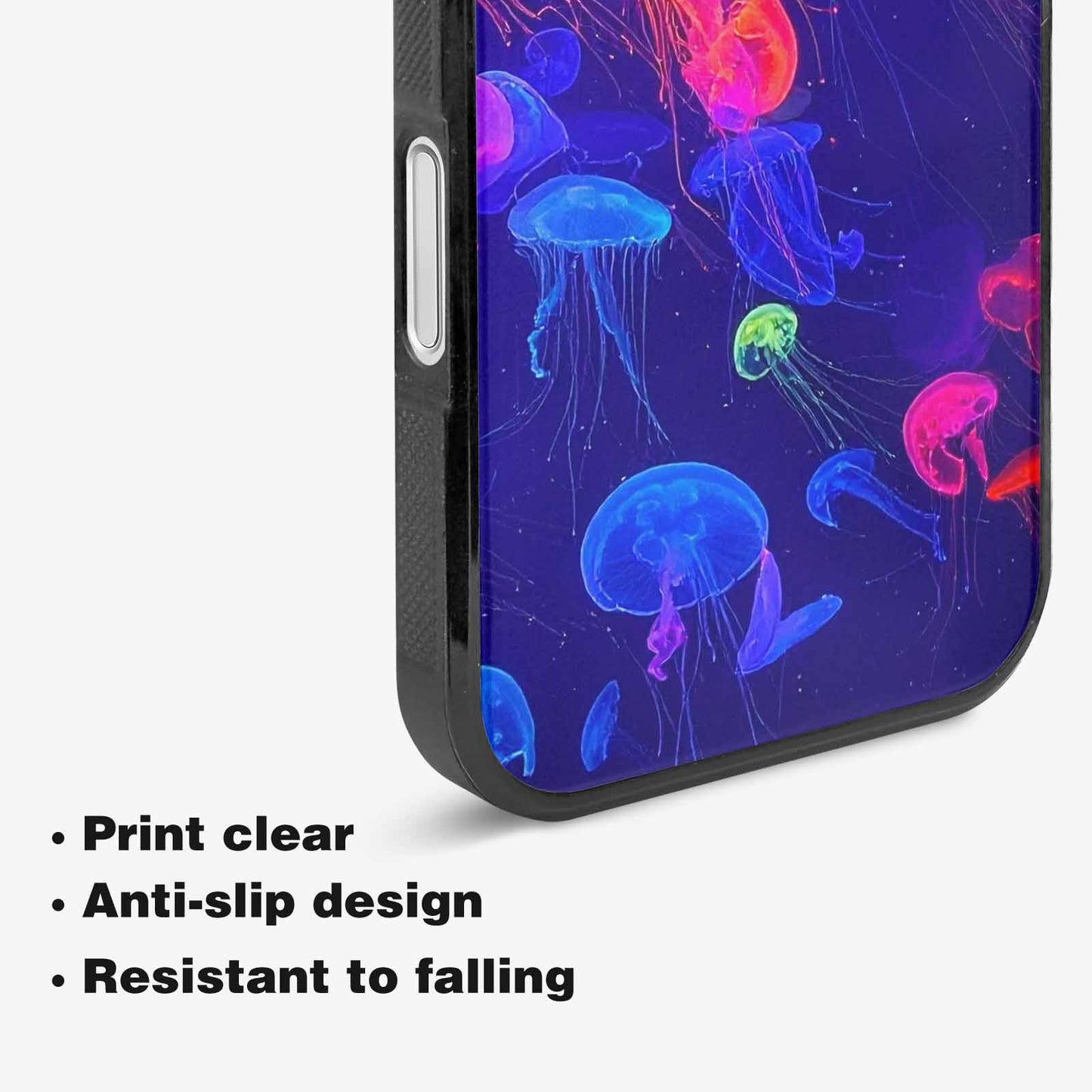 iPhone 16 Plus Case — Jellyfish Glow Jellyfish Glow Pattern Hundreds, Custom Phone Case