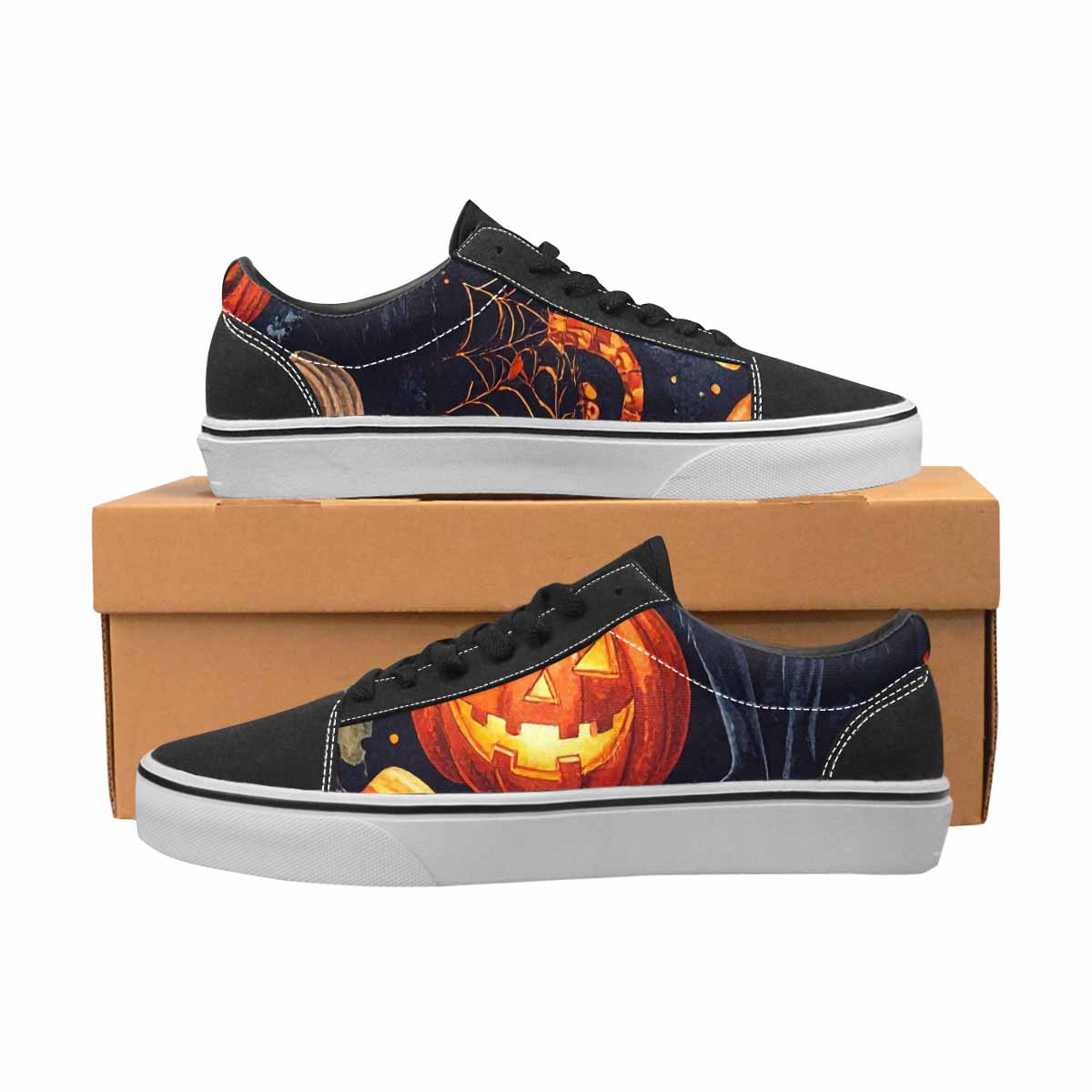 WOMEN'S Halloween Canvas Lace-Up Y2K Custom Sneakers