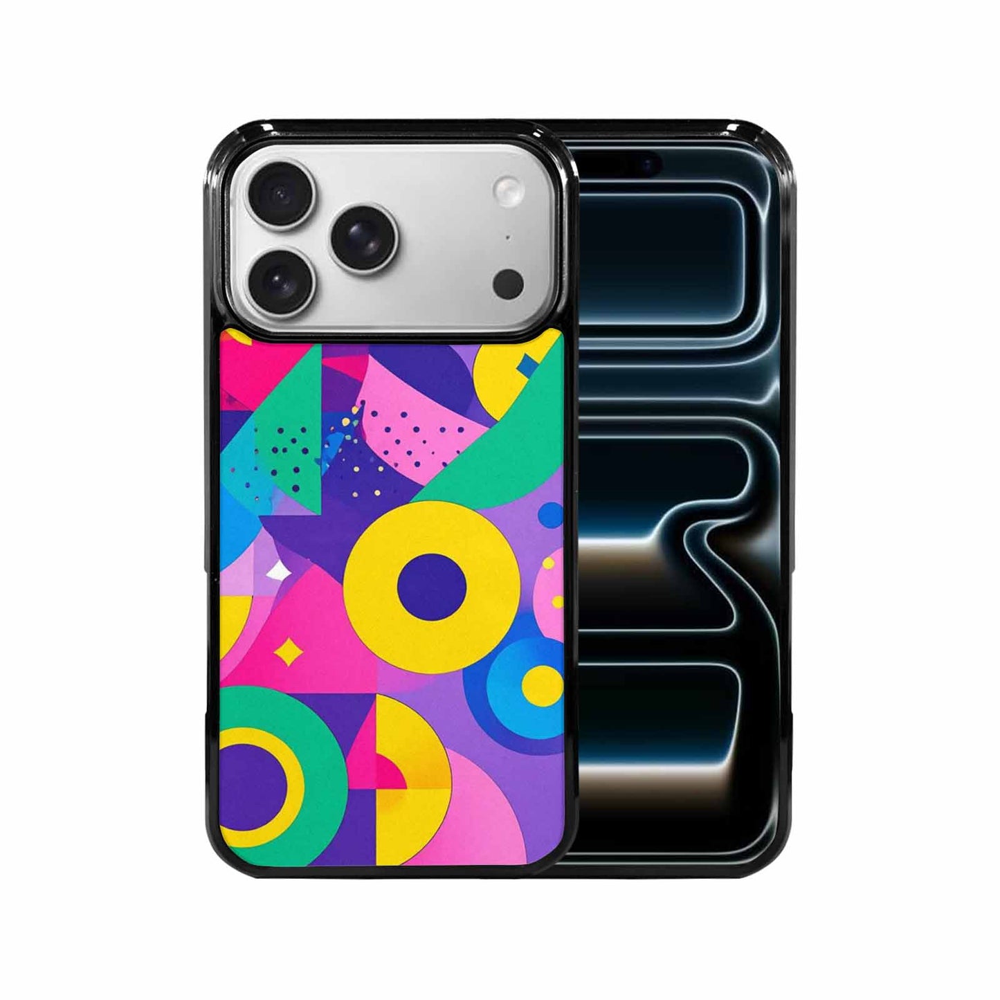 iPhone 17 Pro Max Case — Mod Cartoon Art Pattern Cartoon Cute, Custom Printed Phone Case