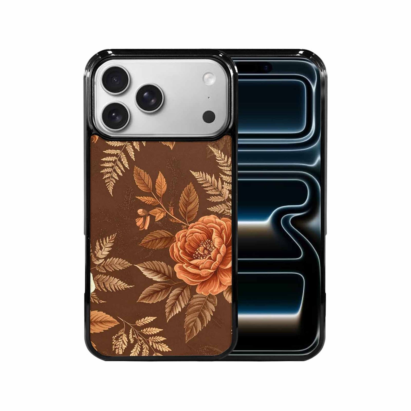 iPhone 17 Pro Max Case — Vintage Botanical Art Pattern Floral, Custom Phone Case