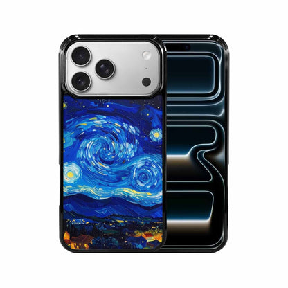 iPhone 17 Pro Max Case — Starry Night Van Gogh Galaxy Space, Unique Phone Case Design