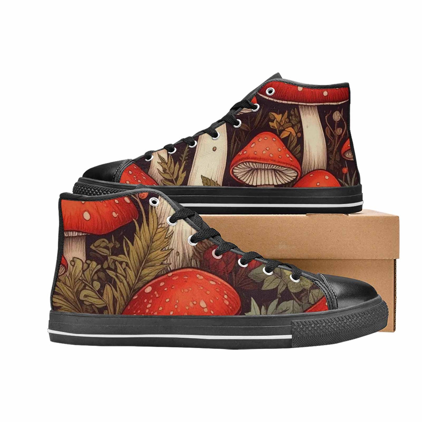 WOMEN'S Mushroom High Top Canvas Dreamcore Shoes