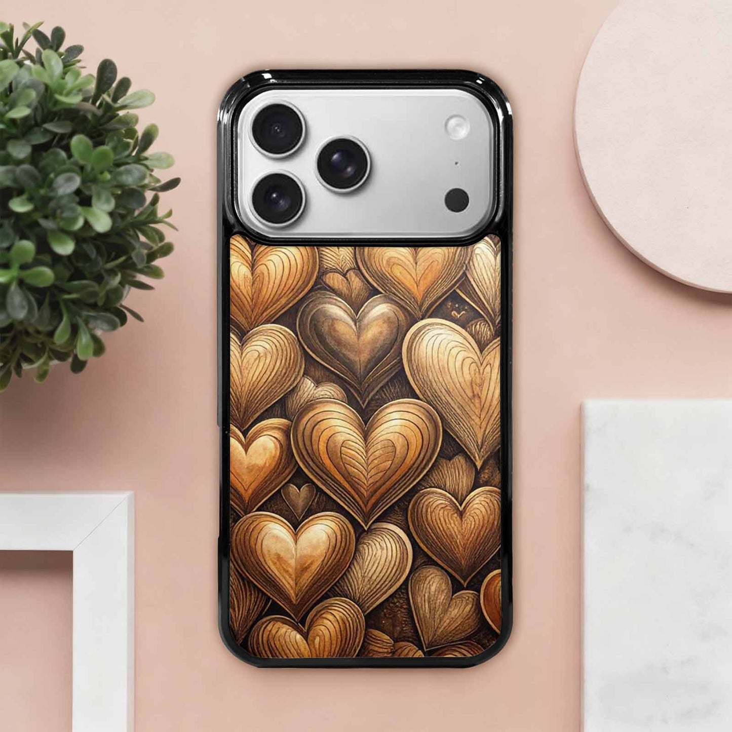 iPhone 17 Pro Max Case — Retro Zodiac Heart Retro Vintage, Custom Phone Case