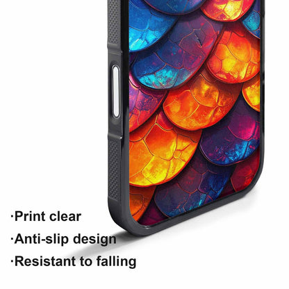 iPhone 17 Pro Max Case — Snake Print Dark Seamless Animal Print, Custom Phone Case