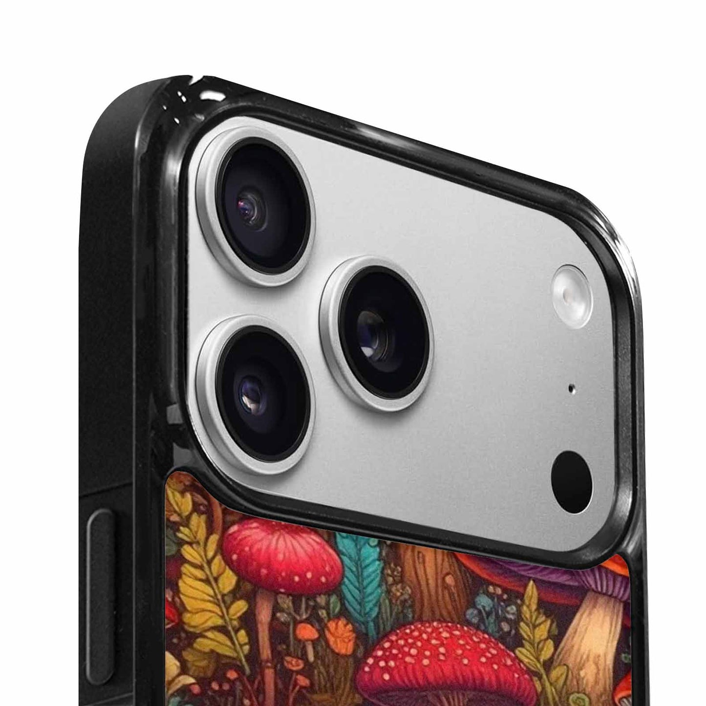 iPhone 17 Pro Max Case — Small Mushroom Pattern, Randomly Original Art, Custom Designed Case Cover