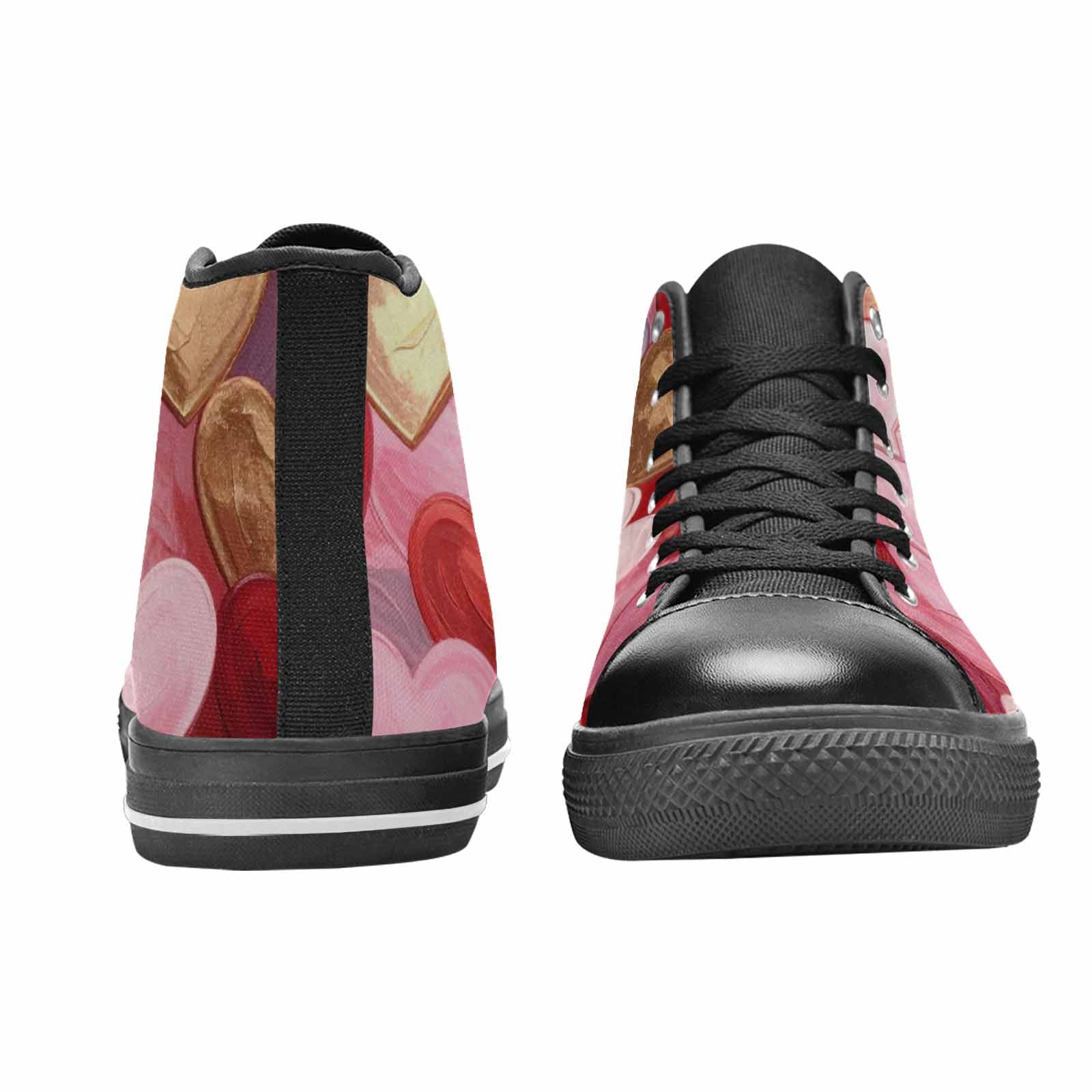 MEN'S No Words Or High Top Canvas Surreal Custom Sneakers