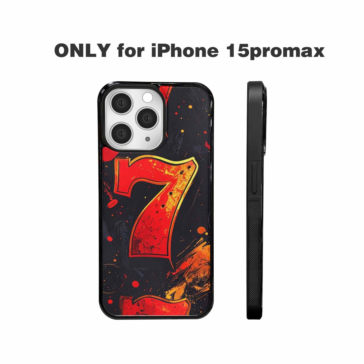 iPhone 15 Pro Max Case — Dice And Casino Pattern Seamless Repeat, Custom Print Case Cover