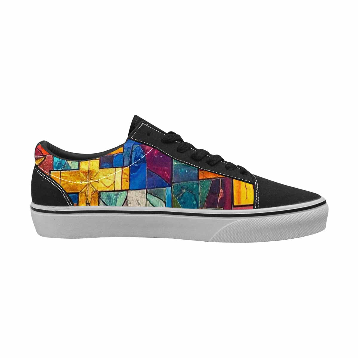WOMEN'S Faith Cross Lace-Up Canvas Surreal Shoes