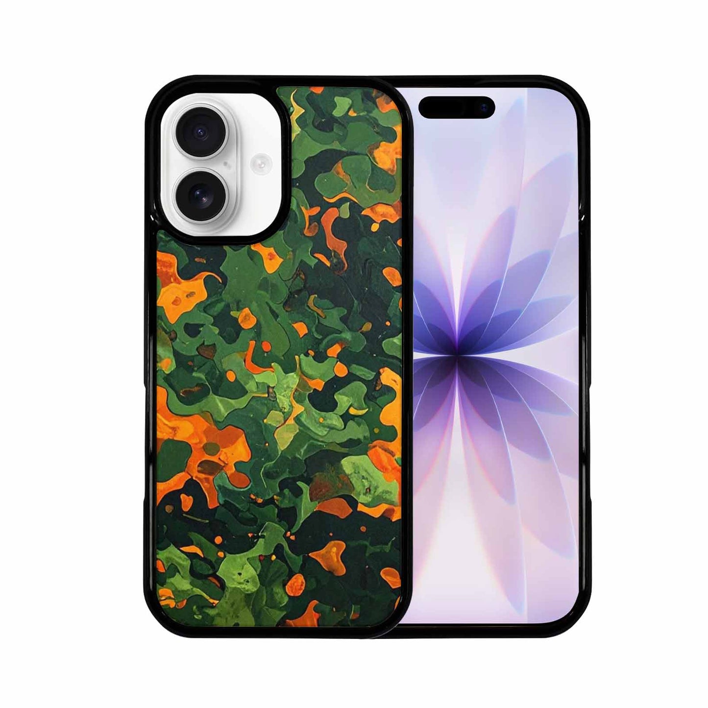 iPhone 17 Case — Small Military Camouflage Blotch Camo, Unique Phone Case Design