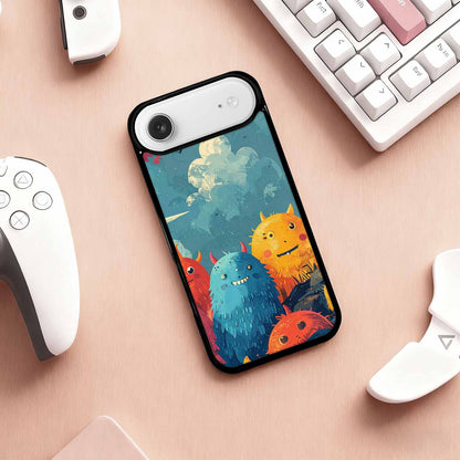 iPhone 17 Air Case — Vintage Monsters Lighthouse Retro Vintage, Custom Phone Case