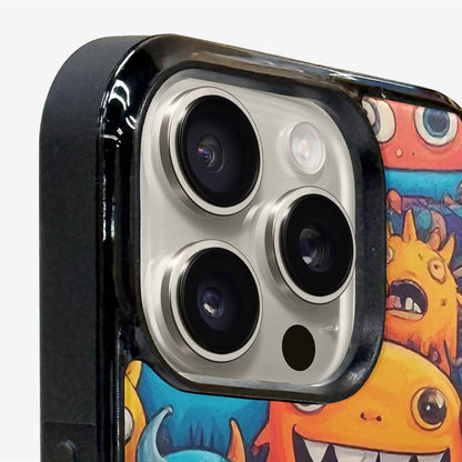iPhone 16 Pro Case — Monsters General Cartoon Monst D4o, Unique Phone Case Design
