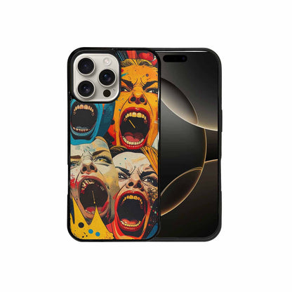 iPhone 16 Pro Max Case — Comic Book Scream Comic Book Scream, Custom Printed Phone Case