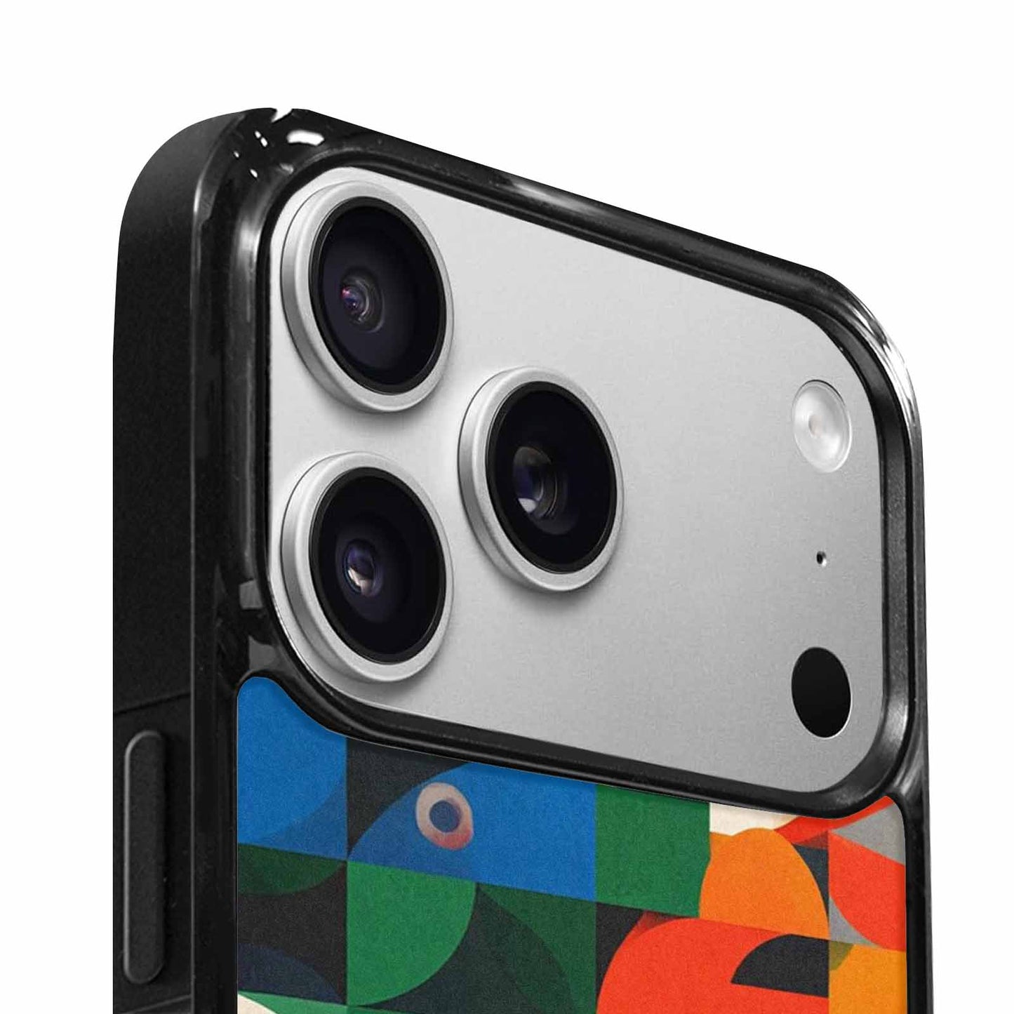 iPhone 17 Pro Max Case — Memphis Art Pattern (1) Retro Vintage, Custom Art Phone Cover