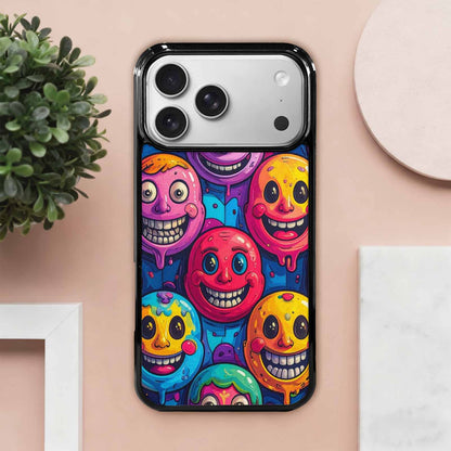 iPhone 17 Pro Max Case — Small Funny Looking Cartoon Cute, Custom Art Phone Cover