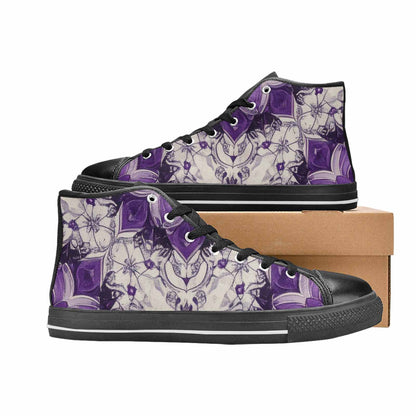 WOMEN'S Mandala High Top Canvas Aesthetic Custom Shoes