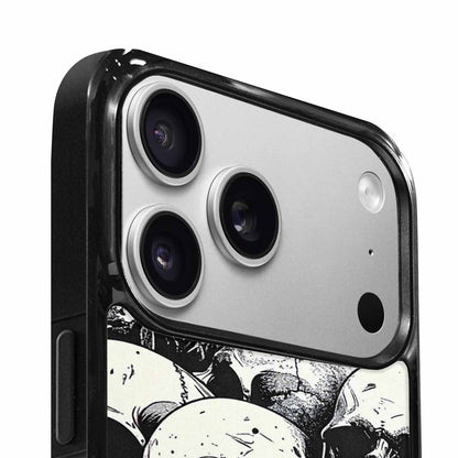 iPhone 17 Pro Max Case — Skull Dark Art Gothic Print Gothic, Custom Art Phone Cover
