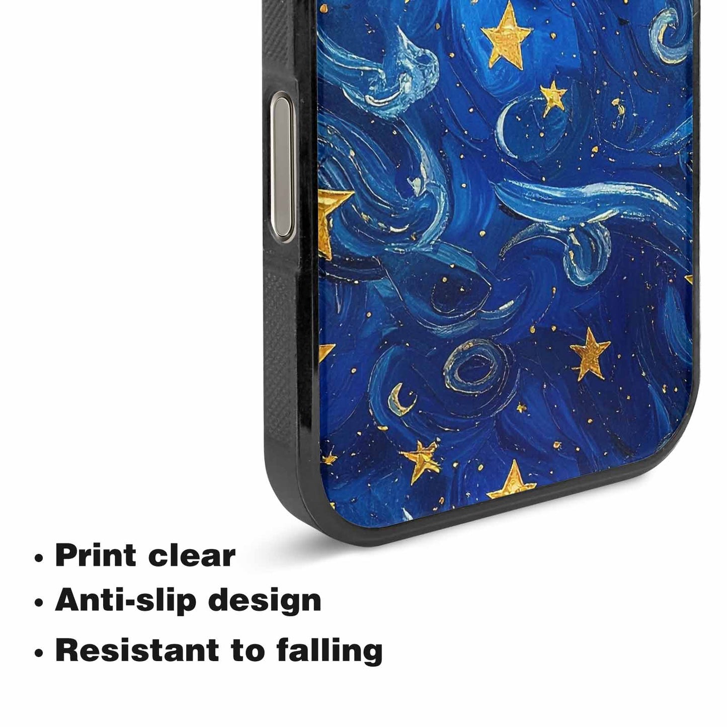 iPhone 16 Pro Max Case — Starry Night Galaxy, Customized Protective Case