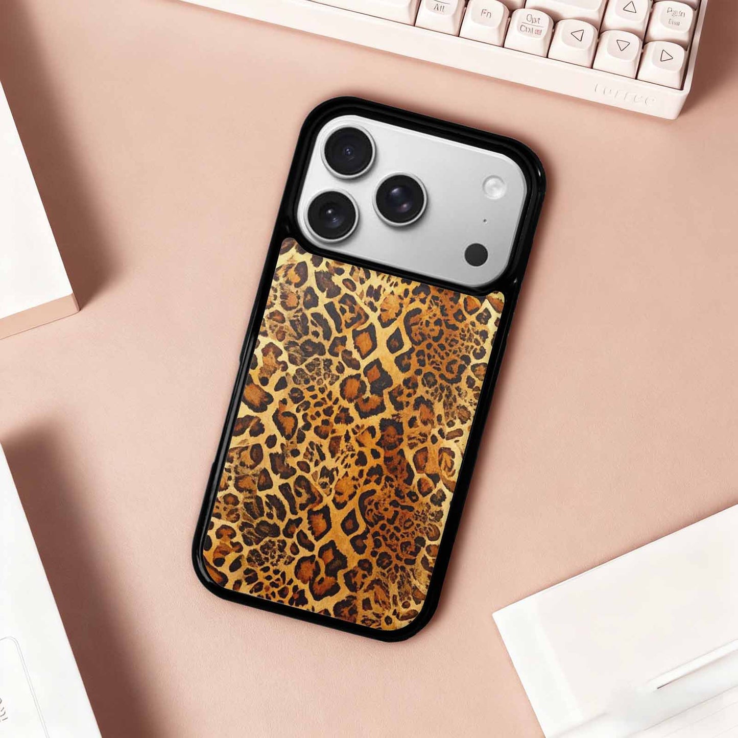 iPhone 17 Pro Case — Small Animal Print Pattern Randomly Animal, Custom Phone Case