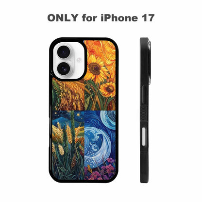 iPhone 17 Case — Small Van Gogh Style Galaxy Space, Original Design Phone Case