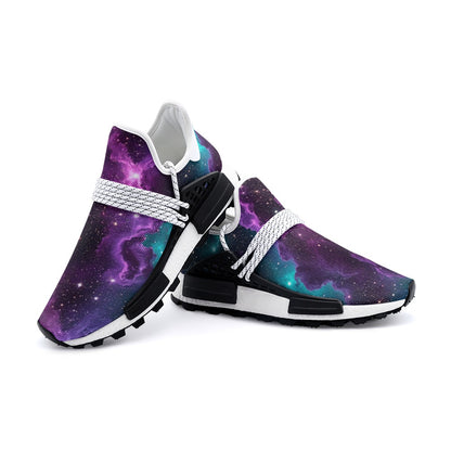 Swirling Nebulas Galaxy Unisex Lightweight Sneaker S-1