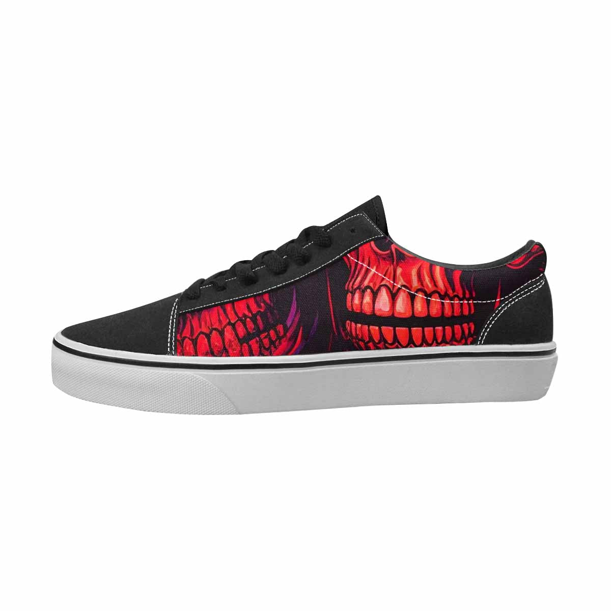 WOMEN'S Skulls Canvas Personalized Y2K Custom Shoes