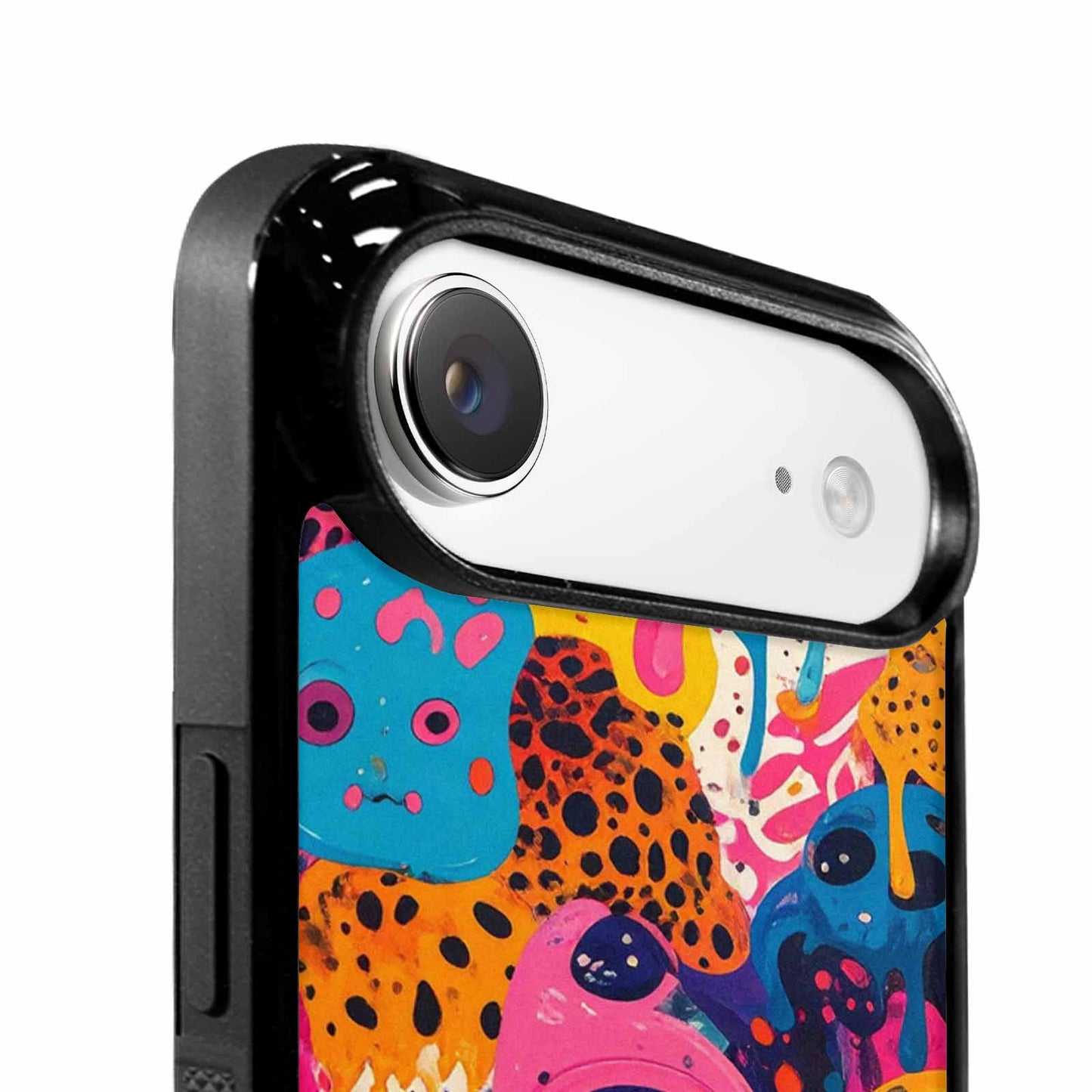 iPhone 17 Air Case — Melting Aliens Pattern Hundreds Of Alien, Custom Phone Case