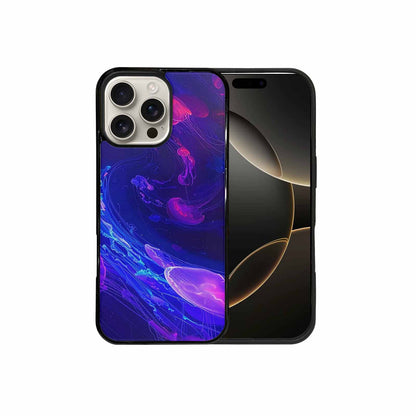 iPhone 16 Pro Max Case — Jellyfish Glow Jellyfish Glow Pattern Hundreds, Unique Phone Case Design