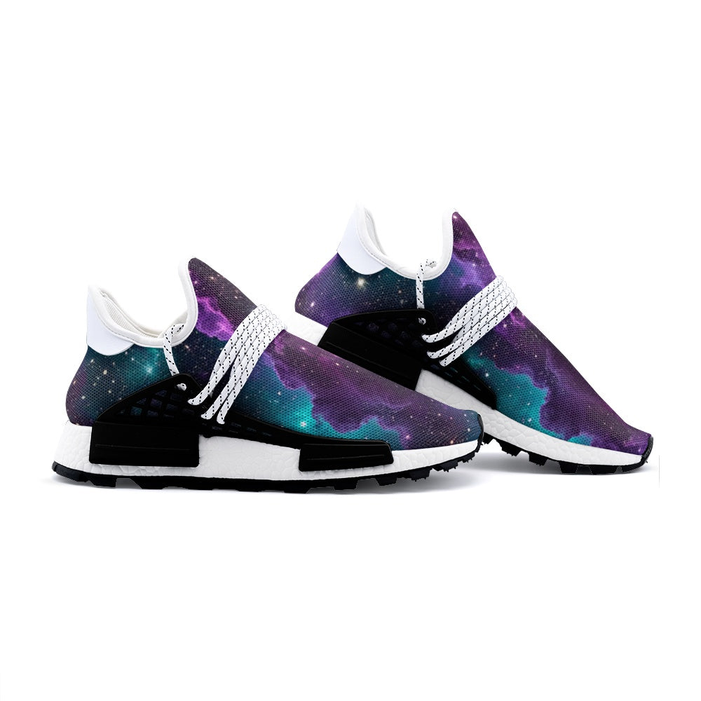 Swirling Nebulas Galaxy Unisex Lightweight Sneaker S-1