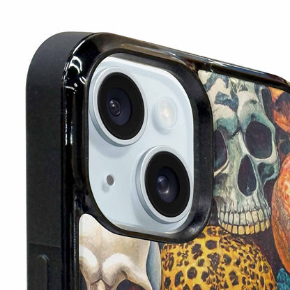 iPhone 15 Plus Case — Skulls Animal Printskulls Patt Ddn, Original Design Phone Case