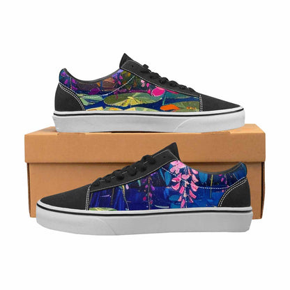 WOMEN'S Monet Impressionist Lace-Up Canvas Dreamcore Shoes