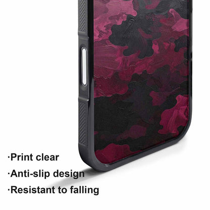 iPhone 17 Pro Max Case — Seamless Repeating Pattern Of Camo, Original Design Phone Case
