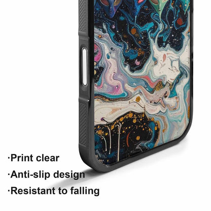 iPhone 17 Case — Aliens Marblealiens Pattern Alien Scifi, Custom Print Case Cover
