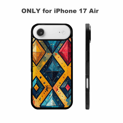iPhone 17 Air Case — Vintage Summer Diamond Retro Vintage, Custom Made Phone Cover