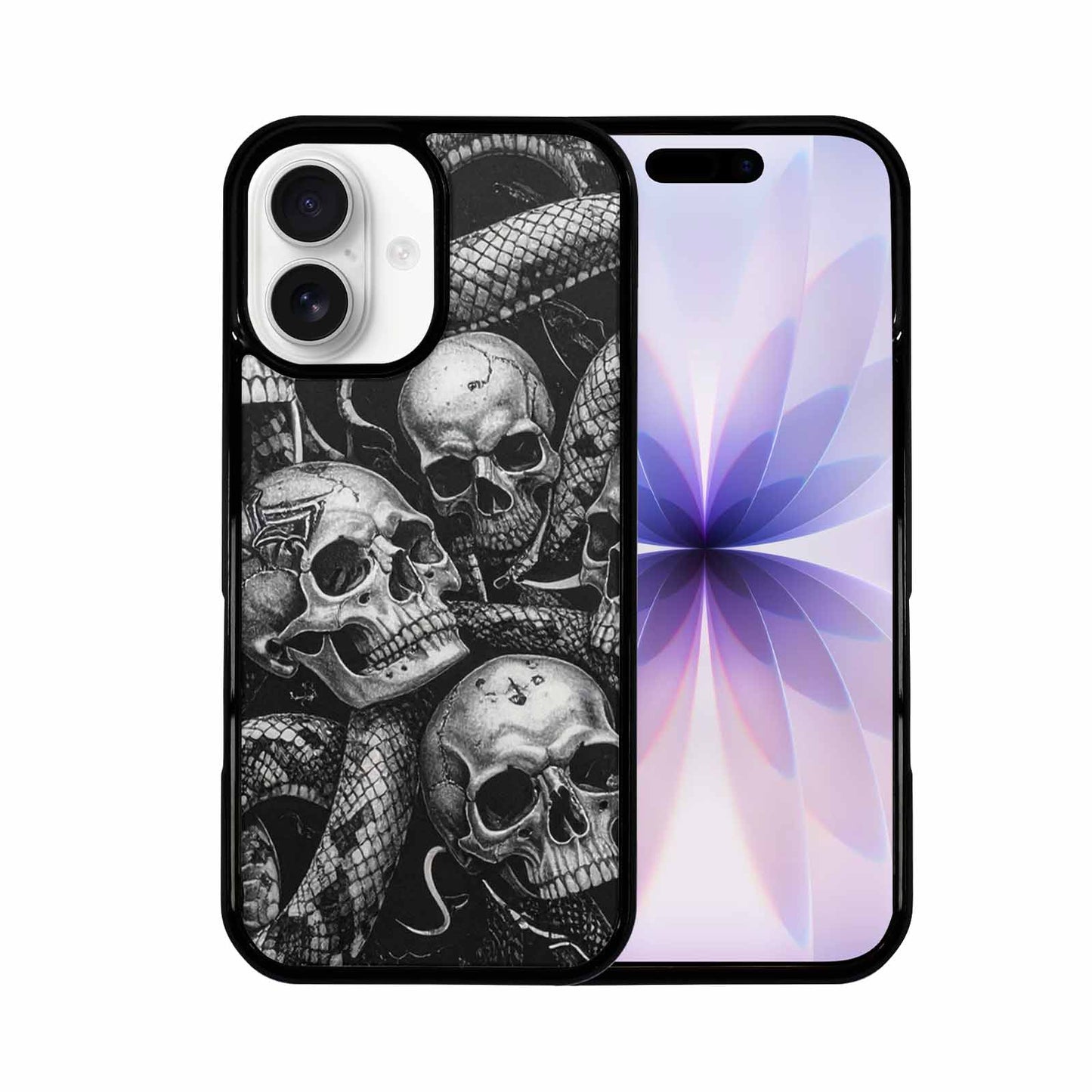 iPhone 17 Case — Skull Dark Art Gothic Print Gothic, Customized Protective Case