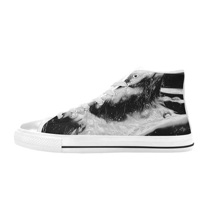MEN'S Cc Acid Bath Drip High Top Canvas Neon Fantasy Sneakers