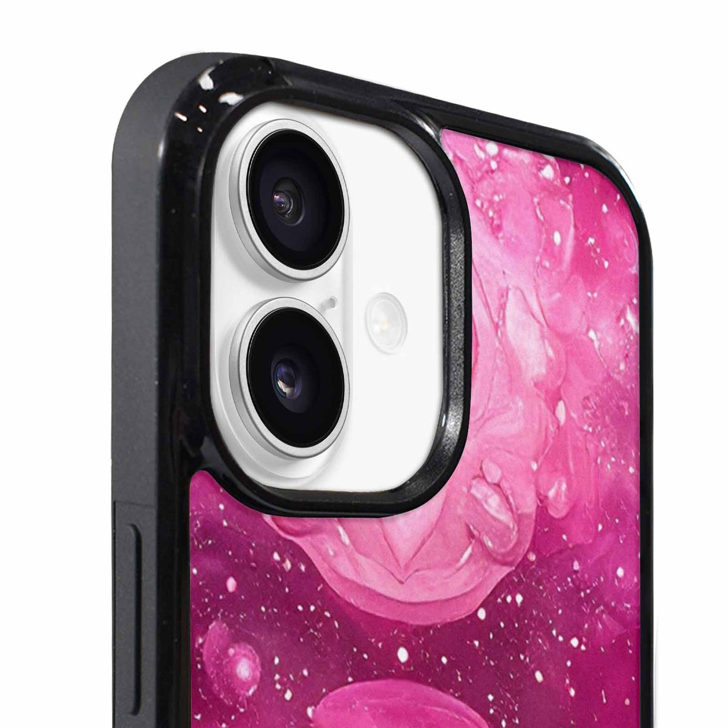 iPhone 17 Case — Galaxy Art Pink Aurora Galaxy Space, Customized Protective Case