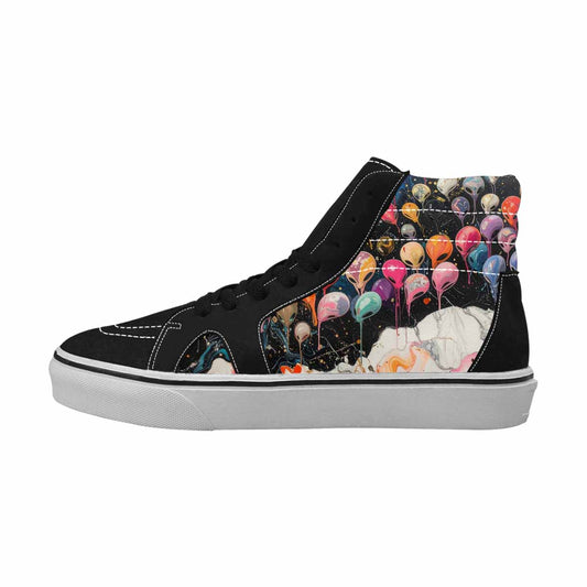 MEN'S Aliens  Marble Aliens High Top Canvas Grunge Shoes