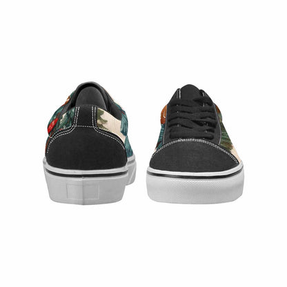 WOMEN'S Christmas Holly Snowflake Canvas Lace-Up Y2K Sneakers