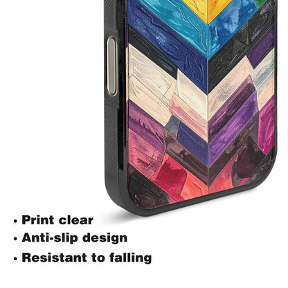 iPhone 16 Pro Case — Progress Pride Flag Color Theme Small, Original Design Phone Case