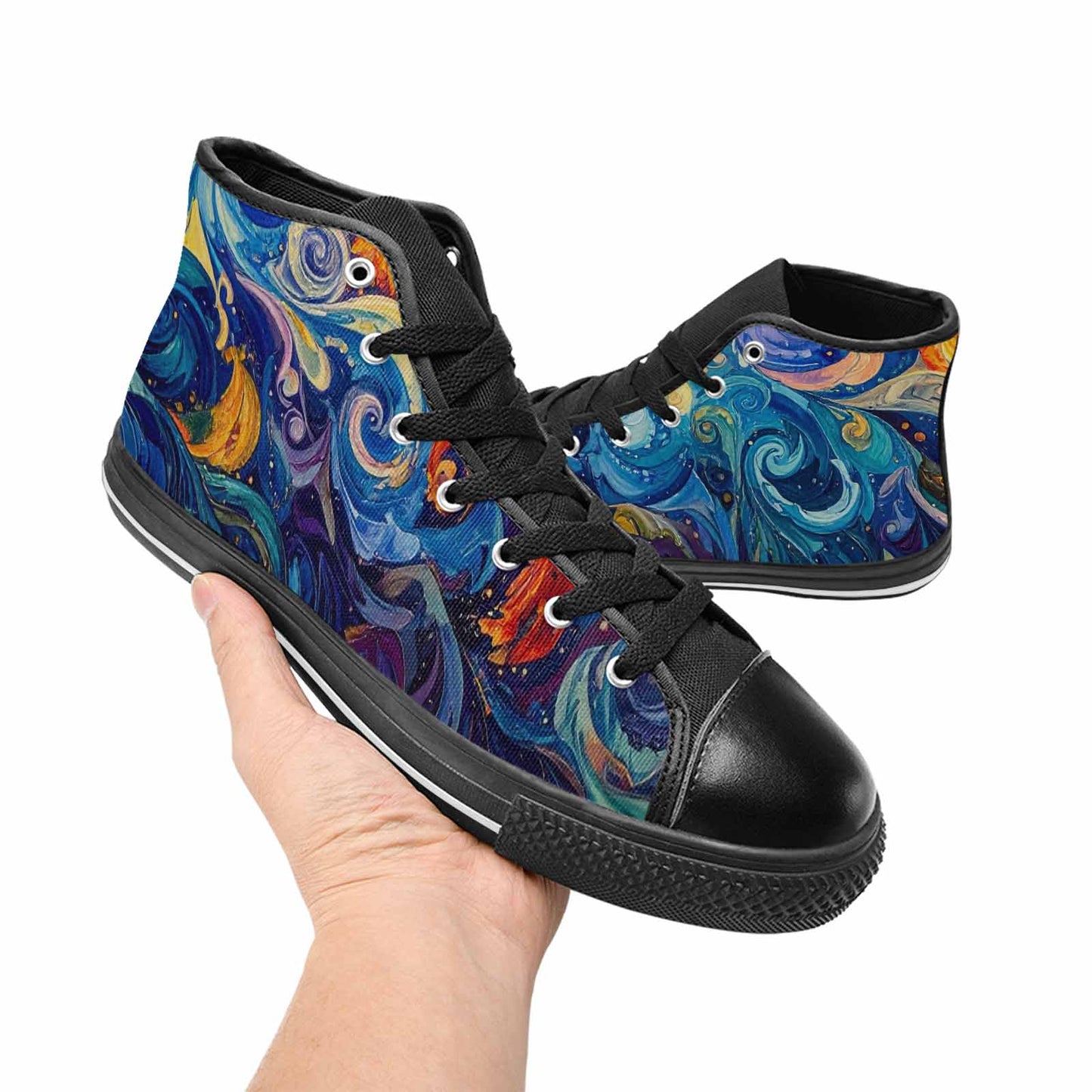 MEN'S Blend All Versions High Top Canvas Dreamcore Custom Sneakers