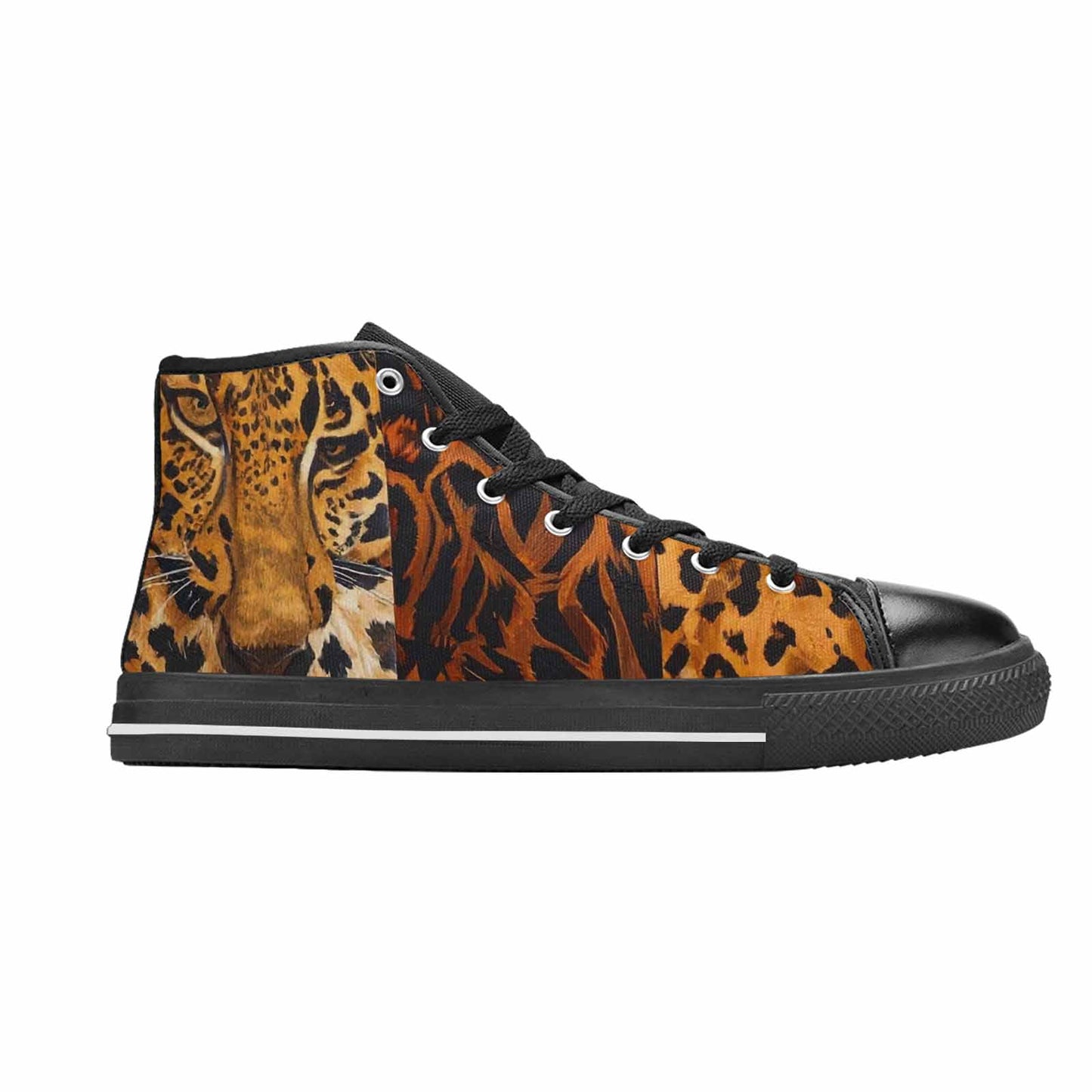 MEN'S Animal Print High Top Canvas Y2K Sneakers