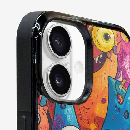 iPhone 16 Case — Goofy Cartoon Monster, Original Design Phone Case
